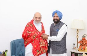 Kewal Dhillon raises Punjab law and order concerns during meeting with Amit Shah