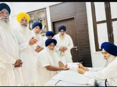 Behbal Kalan firing case: Former Akal Takht Jathedar records statement before SIT, names Sukhbir Badal