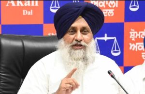 Sukhbir Badal accuses AAP of politicising religion, says ‘take action against me directly’