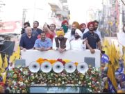 AAP holds victory roadshow in Mohali after Municipal Corporation win