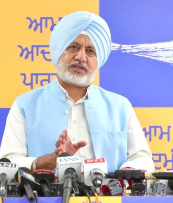 Aap leader baltej pannu