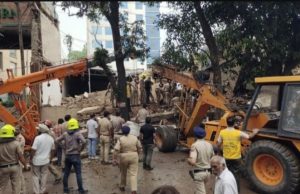 Under-construction two-storey building collapses in Chandigarh, several feared trapped