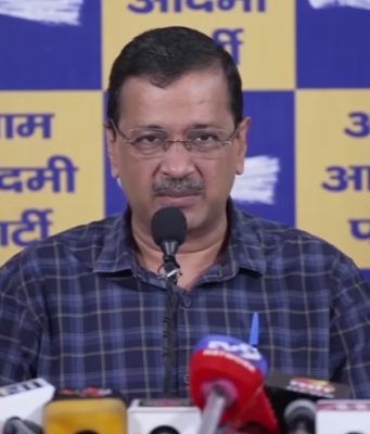 Aap supremo arwind kejriwal
