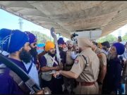 Nihang Singhs block Ferozepur Road outside DC office over delay in murder case