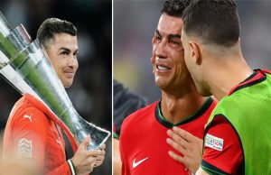 Portugal के चैंपियन बनने के बाद खुद को नहीं रोक पाए रोनाल्डो, आंखों से छलके खुशी के आंसू