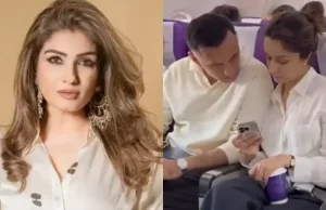 प्लेन में एक साथ बैठे श्रद्धा कपूर और राहुल मोदी की वायरल वीडियो की वजह से एयर होस्टेस पर भड़कीं Raveena Tandon