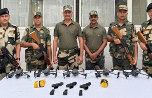 Punjab Border पर BSF ने पाकिस्तानी ड्रोन को किया नाकाम, हथियार और हेरोइन बरामद