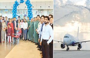 Adampur से अढ़ाई घंटे में पहली फ्लाइट से मुम्बई पहुंचे 59 यात्री