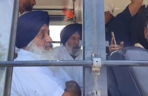 Sukhbir Singh Badal को मोहाली पुलिस ने हिरासत में लिया