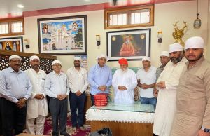 नितिन कोहली डेरा सचखंड बल्लां में नतमस्तक, संत निरंजन दास जी महाराज से लिया आशीर्वाद