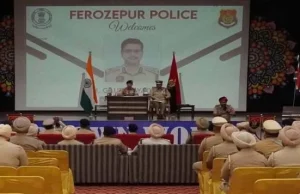 फिरोजपुर में डीजीपी पंजाब की कानून-व्यवस्था समीक्षा बैठक, सुरक्षा और नशा-रोधी रणनीति पर दिया जोर
