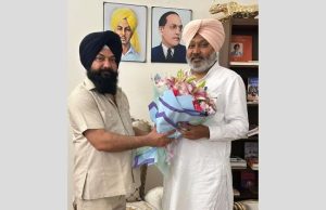 जसवीर सिंह गढ़ी ने अनुसूचित जाति के मुद्दों पर चर्चा करने के लिए वित्त मंत्री हरपाल सिंह चीमा से की मुलाकात