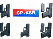 सीमा पार हथियारों की तस्करी का भंडाफोड़, Pakistan स्थित तस्करों के संपर्क में था आरोपी, 5 पिस्तौल, 4 मैगज़ीन बरामद