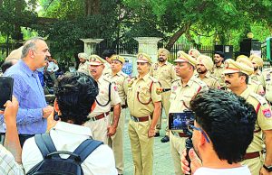 Jalandhar Rank Bazar में फायर ब्रिगेड की टीम ने किया मॉकड्रिल