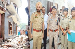 युद्ध नशे के विरुद्ध: Jalandhar इंद्रा कालोनी में निगम द्वारा अवैध निर्माण ध्वस्त