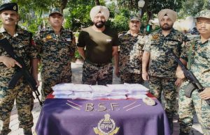 International Border पर BSF की बड़ी कार्रवाई; हेरोइन-आइस ड्रग और गोला-बारूद बरामद