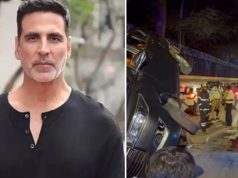 Akshay Kumar के काफिले की गाड़ी ऑटो से टकराई, उड़े परखच्चे, देखें वीडियो
