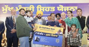 Bhagwant Maan सरकार द्वारा मुख्यमंत्री स्वास्थ्य योजना लागू: हर परिवार को मिलेगा 10 लाख रुपये तक का कैशलेस इलाज