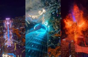 दुबई में नए साल पर दिखा मंत्रमुग्ध कर देने वाला नजारा, लगा दूसरी दुनिया में आ गए