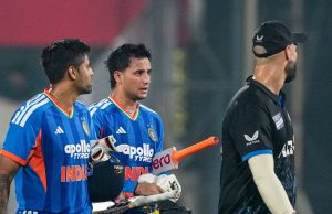 Abhishek-Surya के फेल होते ही हारा भारत, इतने बड़े अंतर से जीता New Zealand