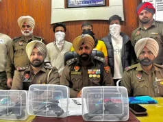 Kapurthala में पुलिस ने तीन बदमाशों को गिरफ्तार किया,कारतूस समेत 4 अवैध पिस्तौल बरामद