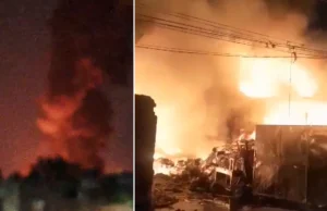 Jalandhar में कूड़े के डंप में लगी भीषण आग:आसमान में छाया काला धुआं, लोगों को सांस लेने में हुई दिक्कत