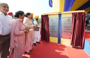 CM भगवंत मान ने 250 ग्रामीण खेल मैदानों का किया उद्घाटन, खिलाड़ियों के साथ खेली वॉलीबॉल