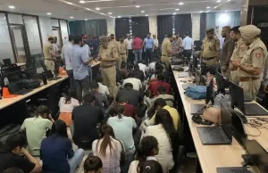 Ludhiana में कॉल सेंटरों पर पुलिस की रेड:100 से अधिक युवक-युवतियां हिरासत में, जल्द अधिकारी करेंगे खुलासा