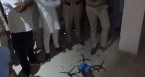 Jalandhar के आदमपुर में मिला ड्रोन:स्कूल ग्राउंड में खेल रहे बच्चों पर गिरा, पुलिस-सुरक्षा एजेंसियां अलर्ट