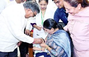 प्रशासक ने किया राज्य स्तरीय पल्स पोलियो अभियान का शुभारंभ