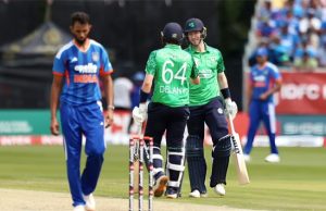 Ireland ने पहली बार वर्ल्ड चैंपियन India को हराया; 34 रन से जीता मुक़ाबला