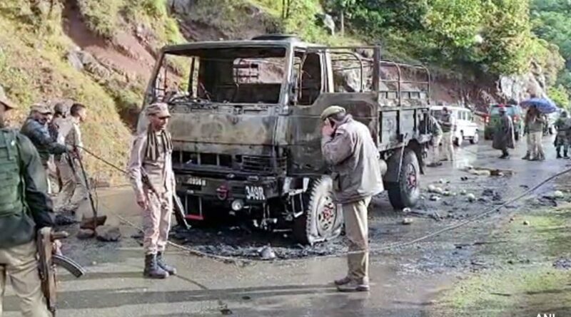 Poonch Jammu highway terror attack
