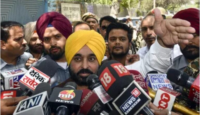 ‘Delhi CM’s health is fine’: CM Mann after meeting Kejriwal in jail