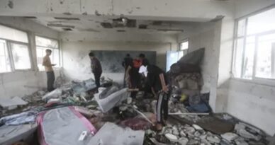 33 people, including 3 women and 9 children, killed in attack on school by Israel
