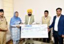 CM hands over cheque of insurance worth Rs 1 crore to family of martyred Home Guard Jawan Jaspal Singh