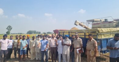 Combine without Super SMS seized in Jand Sarai village, ₹50,000 environmental compensation imposed