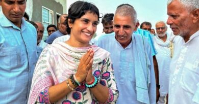 Wrestler Vinesh Phogat defeats BJP candidate in Julana