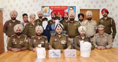 PUNJAB POLICE BUSTS NARCO-ARMS SMUGGLING CARTEL; TWO HELD