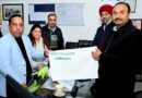 Hampton Sky Realty Limited donates 500 bedsheets at Civil Hospital