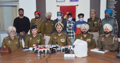 PUNJAB POLICE BUSTS TRANS-BORDER NARCO SMUGGLING MODULE; THREE HELD WITH 5KG HEROIN