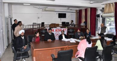 THE NATIONAL LOK ADALAT WAS ORGANIZED ACROSS THE STATE OF PUNJAB