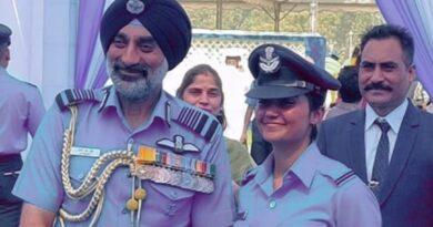 ARSHDEEP KAUR OF KHAMANO COMMISSIONED AS FLYING OFFICER IN INDIAN AIR FORCE