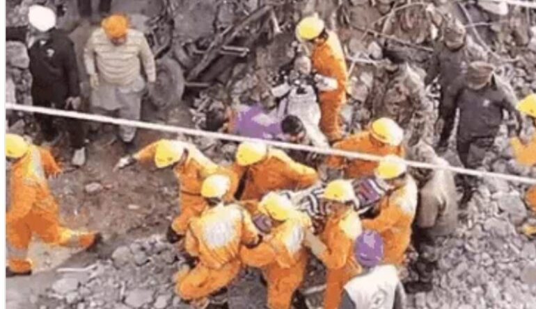 Mohali building collapse: Death toll rises to 2, rescue operations continue