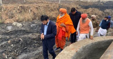 Local Bodies Minister Dr. Ravjot Singh’s third visit to ‘Buddha Dariya’ site in last few days*