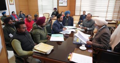 Finance Minister Harpal Singh Cheema Engages with Various Unions to Address Their Demands*