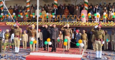 Cabinet Minister Mohinder Bhagat Unfurls National Flag on 76th Republic Day in SBS Nagar