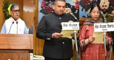 Punjab Governor Gulab Chand Kataria Administers Oath to Advocate Harpreet Sandhu & Pooja Gupta as State Information Commissioners