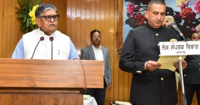 Punjab Governor Gulab Chand Kataria Administers Oath to Advocate Harpreet Sandhu & Pooja Gupta as State Information Commissioners