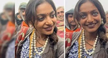 Monalisa, viral sensation of Maha Kumbh Mela, performs at Mahashivratri event in Nepal