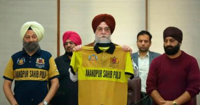 Punjab to host Punjab Arena Polo Challenge Cup during Holla Mohalla celebrations in Sri Anandpur Sahib, Says S. Kultar Singh Sandhwan